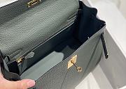 Hermes Kelly Grey Togo Gold Hardware Bag 28cm - 5