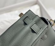 Hermes Kelly Grey Togo Gold Hardware Bag 28cm - 4