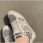 Golden Goose Ball Star Sneakers Silver - 4