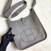 Hermes Evelyne Medium Grey 29cm - 1