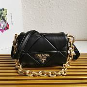 Prada Nappa Bag Black 21cm - 1