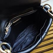 Prada Nappa Bag Black 21cm - 5