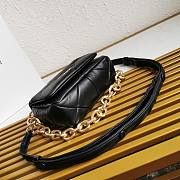 Prada Nappa Bag Black 21cm - 3