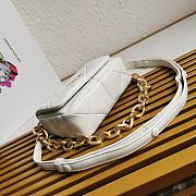 Prada Nappa Bag White 21cm - 3