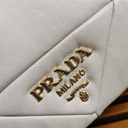 Prada Nappa Bag White 21cm - 2