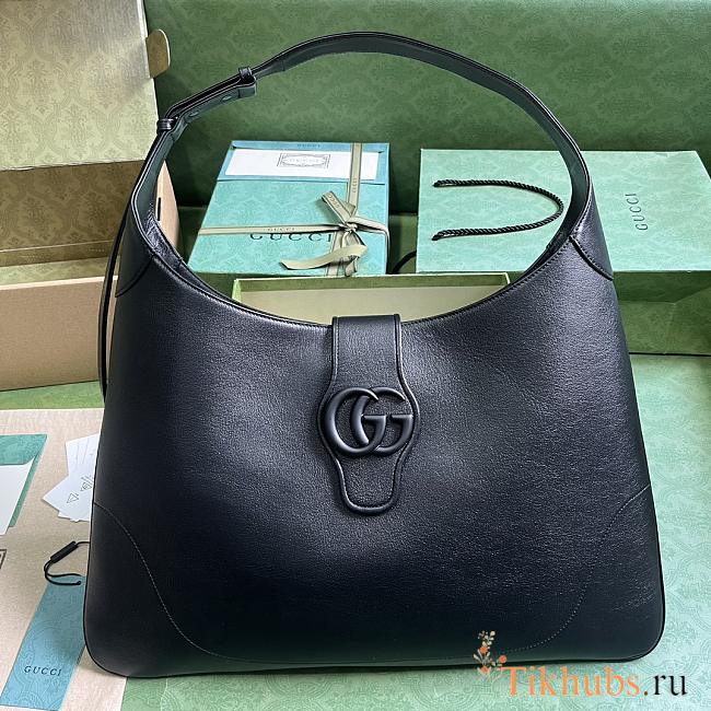 Gucci Aphrodite Large Shoulder Bag Black 46x30x2cm - 1