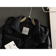 Moncler Hooded Puffer Jacket Black - 5