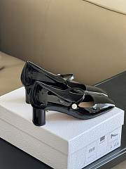 Dior Jolie Pump Black Patent Calfskin 5cm - 2