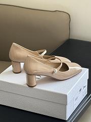 Dior Jolie Pump Beige Patent Calfskin 5cm - 4