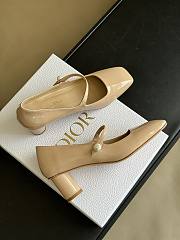 Dior Jolie Pump Beige Patent Calfskin 5cm - 2