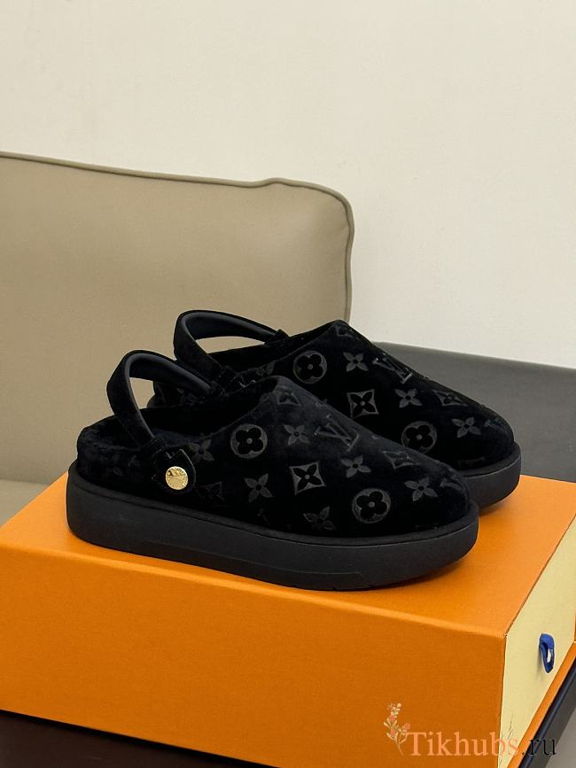 Louis Vuitton LV Aspen Platform Clog Black - 1