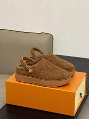 Louis Vuitton LV Aspen Platform Clog Cognac - 1