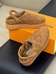 Louis Vuitton LV Aspen Platform Clog Cognac - 4