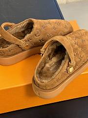 Louis Vuitton LV Aspen Platform Clog Cognac - 3