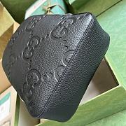 Gucci Jumbo GG Crossbody Bag Black 19x29x7cm - 4