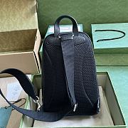 Gucci Jumbo GG Crossbody Bag Black 19x29x7cm - 2