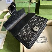 Gucci Mini Dionysus Black Bag 20x15.5x5cm - 4