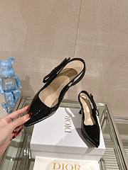 Dior Sweet-D Slingback Pump Black Patent 8cm - 3