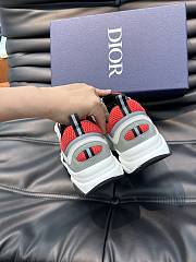 Dior B22 Sneaker White Red - 5