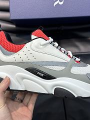 Dior B22 Sneaker White Red - 4