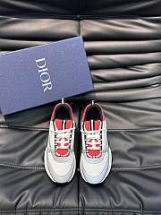 Dior B22 Sneaker White Red - 3