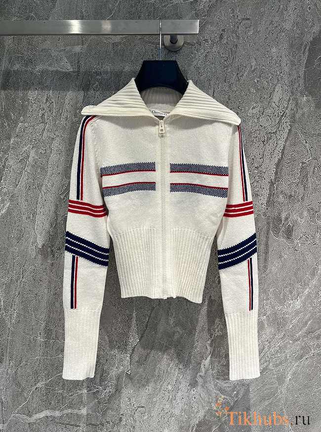 Dior White Cardigan - 1