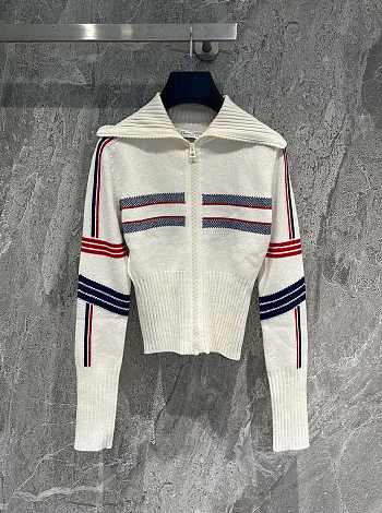 Dior White Cardigan