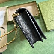 Gucci Chain Wallet With Script Black 20x12.5x4cm - 6