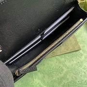 Gucci Chain Wallet With Script Black 20x12.5x4cm - 2