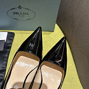 Prada Patent Leather Pumps Black Heel 9.5cm - 5