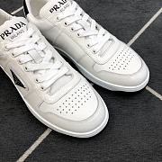 Prada Downtown Leather Sneakers White - 2