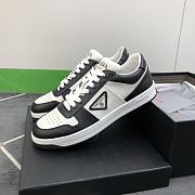 Prada Downtown Leather Sneakers Black - 3