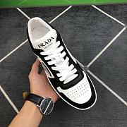 Prada Downtown Leather Sneakers Black - 2