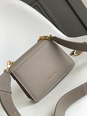 BVLGARI Small Serpenti Forever Crossbody Bag Grey 20cm - 4