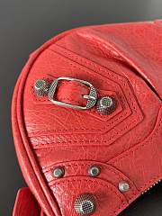 Balenciaga Le Cagole XS Shoulder Bag In Red 26cm - 5