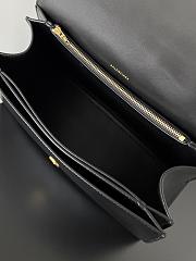 Balenciaga Crush Medium Sing Bag In Black Gold 31x21x11cm - 5