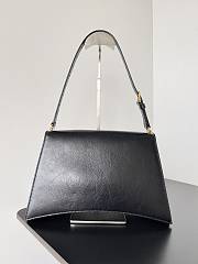 Balenciaga Crush Medium Sing Bag In Black Gold 31x21x11cm - 3