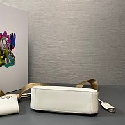 Prada Re-Edition 2005 Re-Nylon Bag White 22x18x6cm - 5