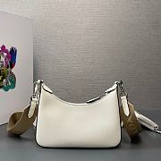 Prada Re-Edition 2005 Re-Nylon Bag White 22x18x6cm - 3