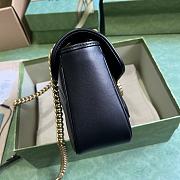 Gucci Marmont Small Shoulder Black Bag 26x15x7cm - 2