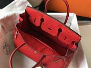 Hermes Birkin Togo 25 Red Gold Hardware 25cm - 5