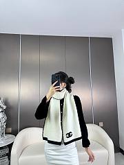 Chanel White Scarf 02 - 3