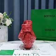 Bottega Veneta Jodie Mini Red 28 × 23 × 8 cm - 4