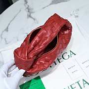 Bottega Veneta Jodie Mini Red 28 × 23 × 8 cm - 2