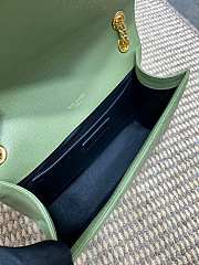 YSL Envelope Green Gold 24x17x6cm - 5