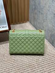YSL Envelope Green Gold 24x17x6cm - 2