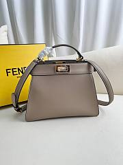 Fendi Peekaboo Iseeu Small Grey 27x11x21cm - 1