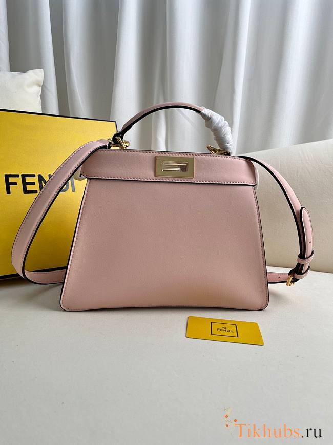 Fendi Peekaboo Iseeu Small Pink 27x11x21cm - 1