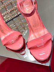 Christian Louboutin Patent Pink Heel 10cm - 5