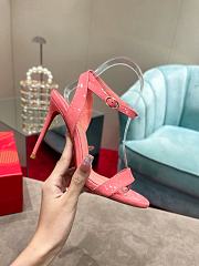 Christian Louboutin Patent Pink Heel 10cm - 4